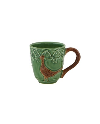 Cana ceramica, 450 ml, Pheasant Bosque - Bordallo Pinheiro